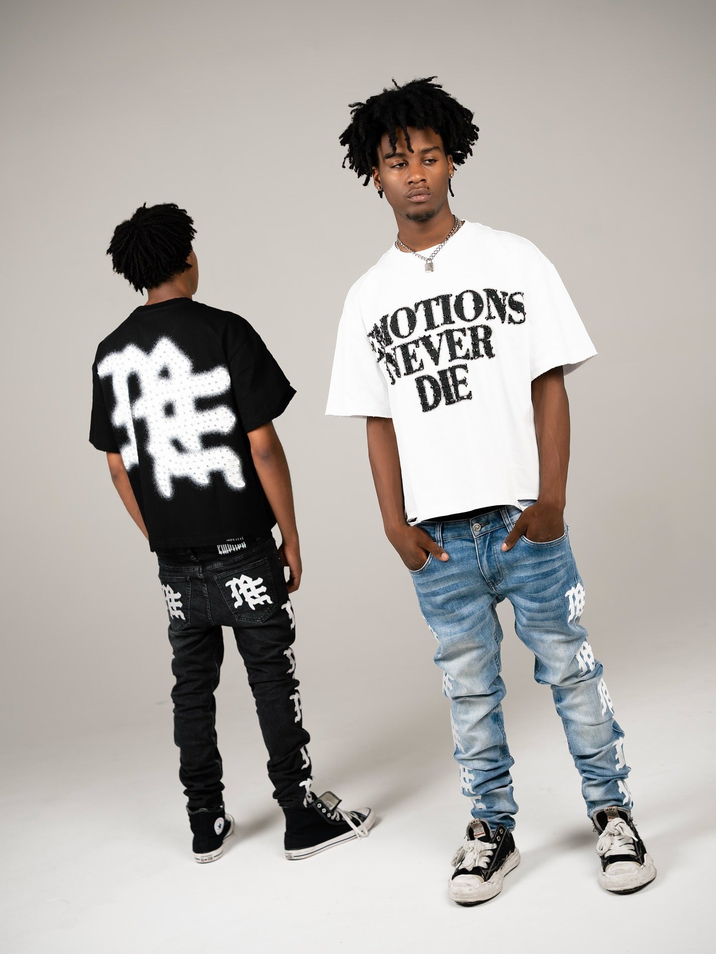 Mixed Emotion Shirt | Blue Mix Emotion Tee & T-Shirt Clothing in All Sizes