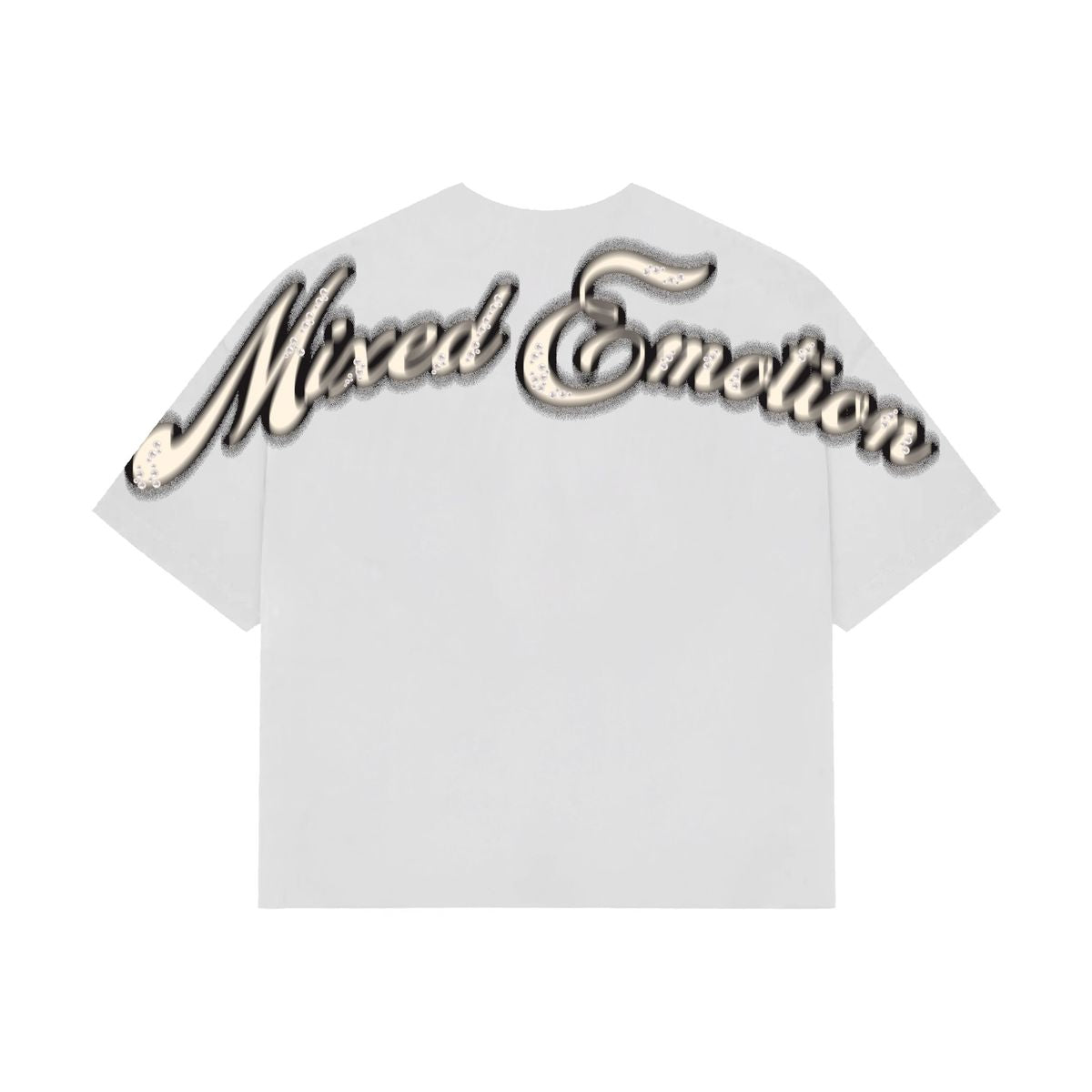 Mixed Emotions Shirt - Pearl Angel White