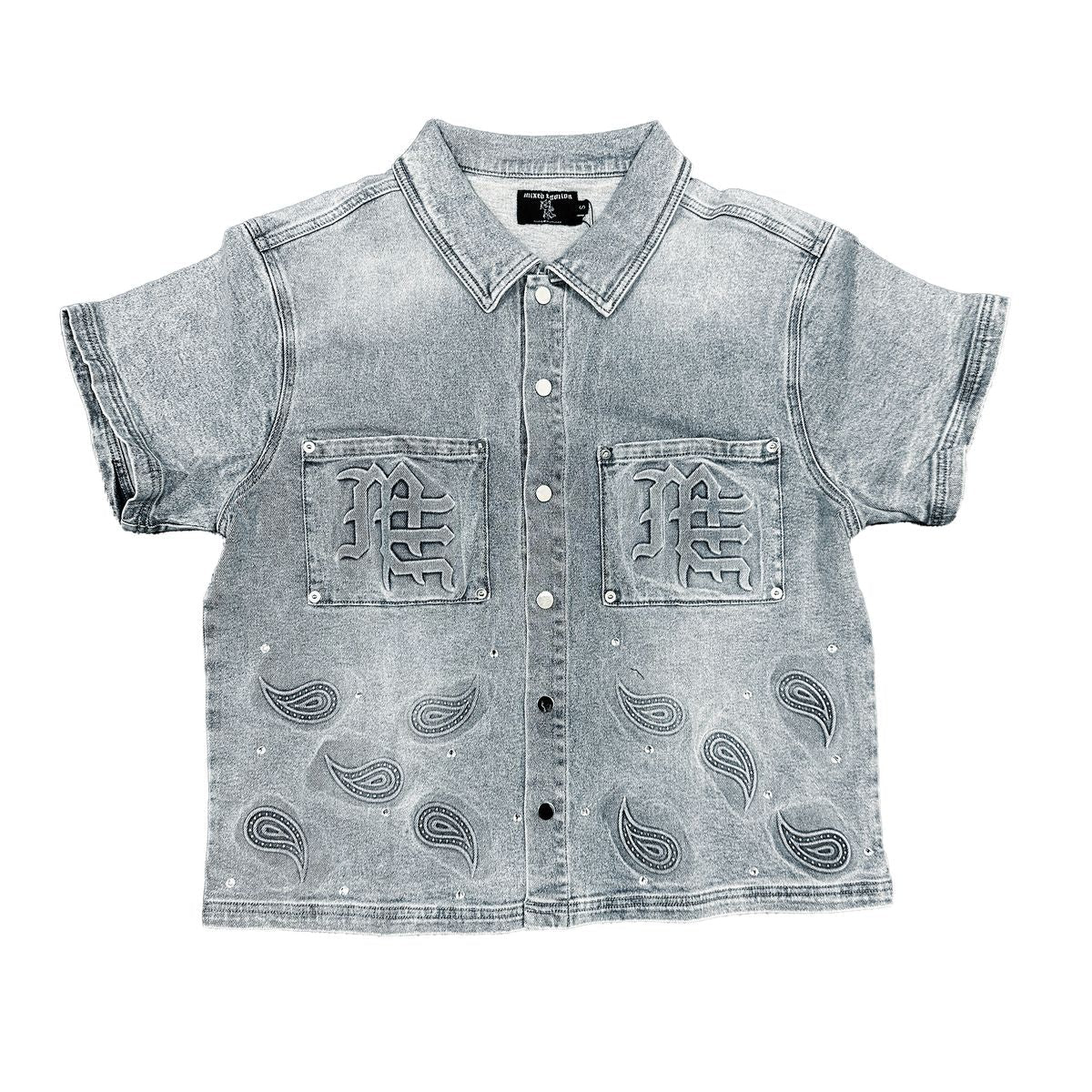Mixed Emotions Shirt - Paisley Denim